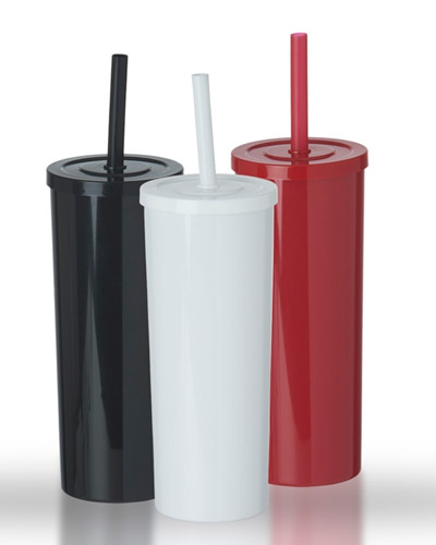 Copo Long Drink com Tampa Personalizado