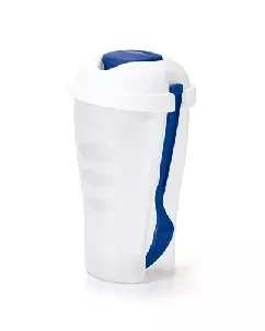 Copo para Salada Personalizado com Garfo e Molheira