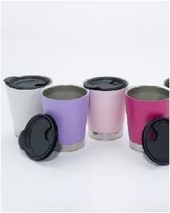 Copo Parede Dupla Inox Para Brindes