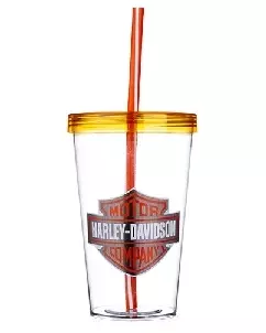 Copo Personalizado com Canudo