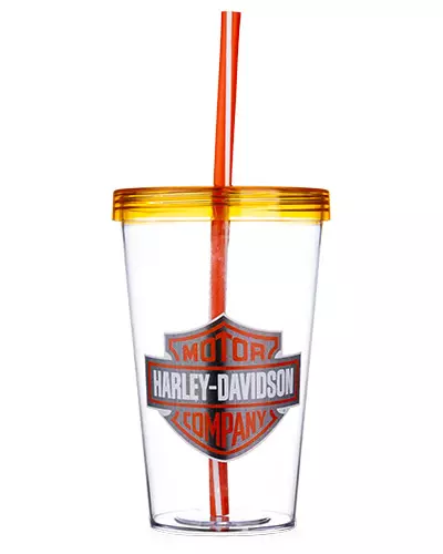 Copo Personalizado com Canudo