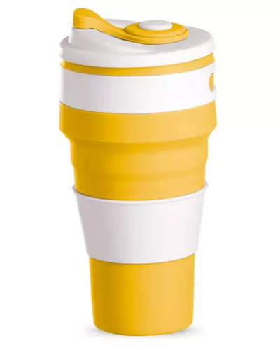 Copo Retrátil Silicone Personalizado