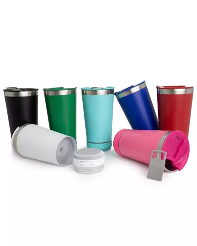 Copo Térmico 400ml com Caixa de Som