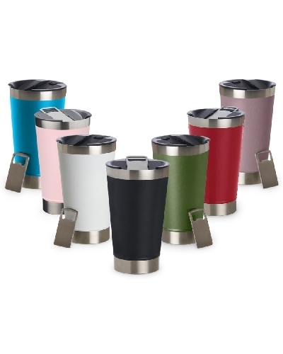 Copo Termico Com Abridor Personalizado Para Brinde