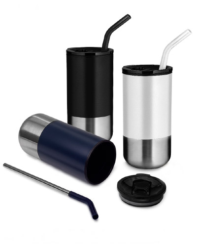 Copo Termico com Canudo Personalizado para Brindes