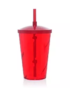 Copo Twister com Tampa e Canudo Personalizado