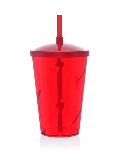 Copo Twister com Tampa e Canudo Personalizado