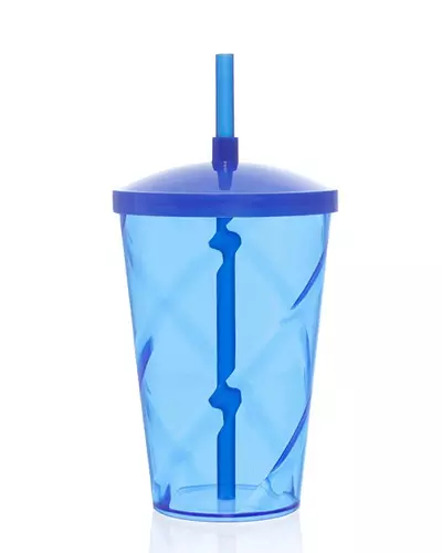 Copo Twister com Tampa e Canudo Personalizado
