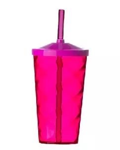 Copos de Acrílico com Canudo