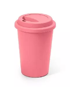 Copos Rosas Biodegradáveis Personalizados