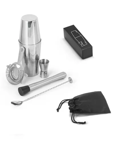 Coqueteleira inox 6 peças Personalizada