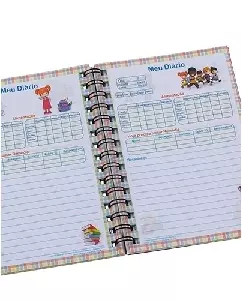 Diario do Bebe Personalizado