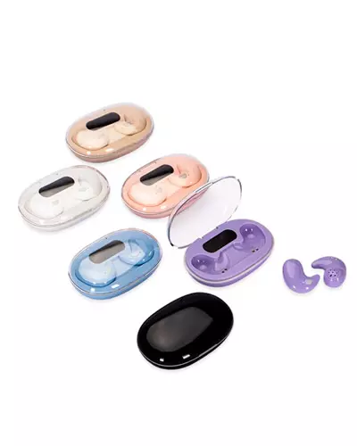 Fone de Ouvido Bluetooth com Case Carregador Personalizado