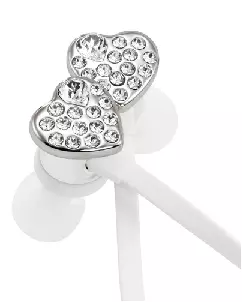 Fone de Ouvido Swarovski Heart