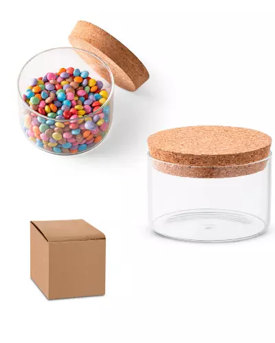 Frasco em Vidro Personalizado