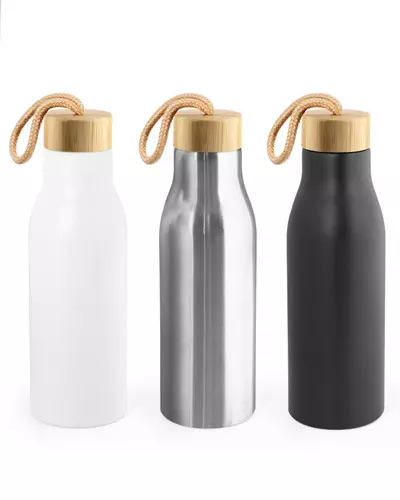 Garrafa de inox personalizada para colaboradores