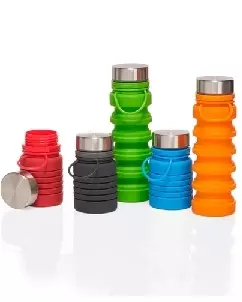 Garrafa de Silicone Dobrável Personalizada