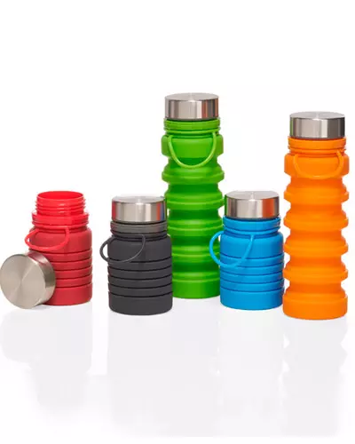 Garrafa de Silicone Dobrável Personalizada