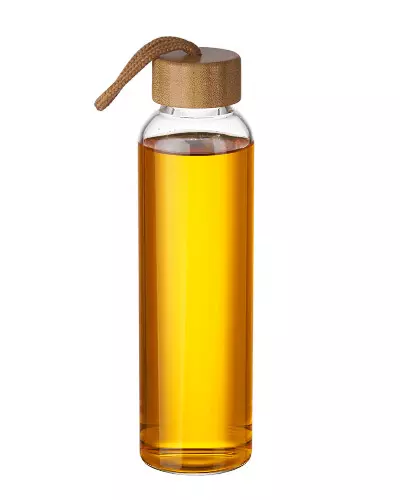 Garrafa de Vidro com Tampa Personalizada