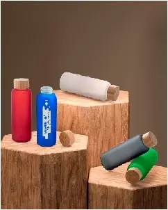Garrafa de Vidro Personalizada