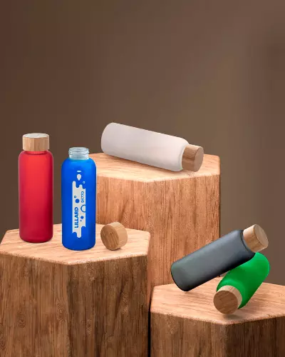 Garrafa de Vidro Personalizada