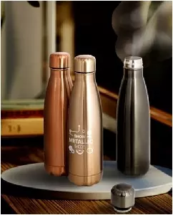 Garrafa em Aco inox 510 ml Personalizada