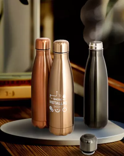 Garrafa em Aco inox 510 ml Personalizada