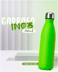 Garrafa Inox 750ml Para Brindes Personalizada