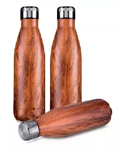 Garrafa Squeeze de Madeira Personalizada