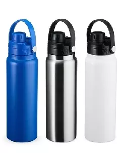 Garrafa termica com personalização corporativa