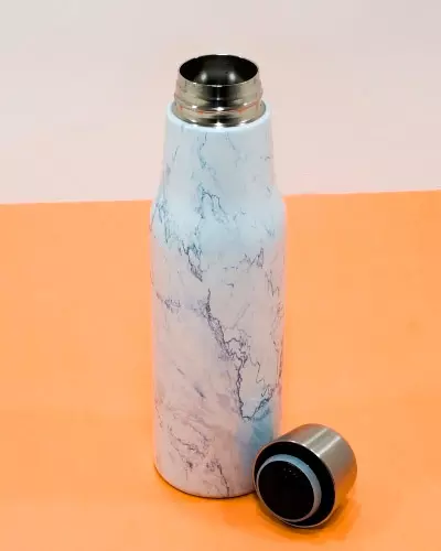 Garrafa Térmica Inox Personalizada Mármore