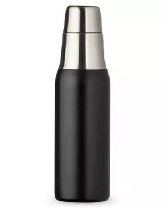 Garrafa Térmica Personalizada Preto Fosco