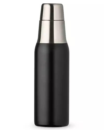 Garrafa Térmica Personalizada Preto Fosco