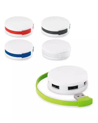 Hub USB Colorido Personalizado