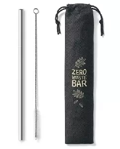 Kit Canudo de Metal com Escovinha Personalizado