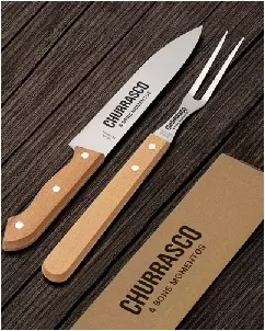 Kit Churrasco 2 pecas Personalizado