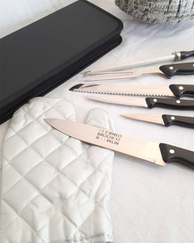 Kit Churrasco 7 Pecas Personalizado para Brinde