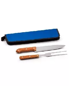 Kit Churrasco Azul Personalizado