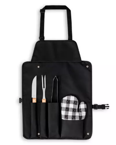 Kit Churrasco com Avental Personalizado