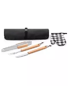 Kit Churrasco com Avental Personalizado