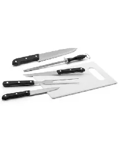 Kit Churrasco Tábua Faca e Garfo Personalizado