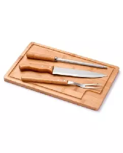 Kit para Churrasco com Tábua Personalizada