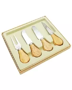 Kit para Queijo com 4 peças Personalizadas