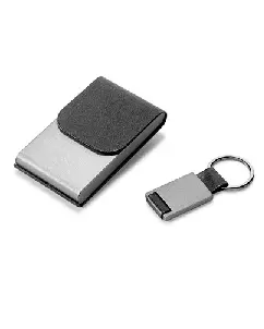 Kit porta Cartão com Chaveiro