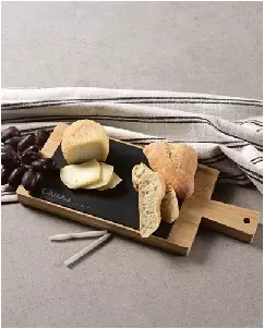 Kit Tabua de Frios em Bambu Personalizado