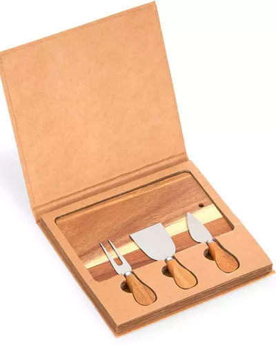 Kit Tabua de Queijos para Brindes