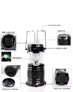 Lanterna Solar Recarregável Personalizada