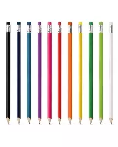 Lapis Apontado Personalizado com Borracha