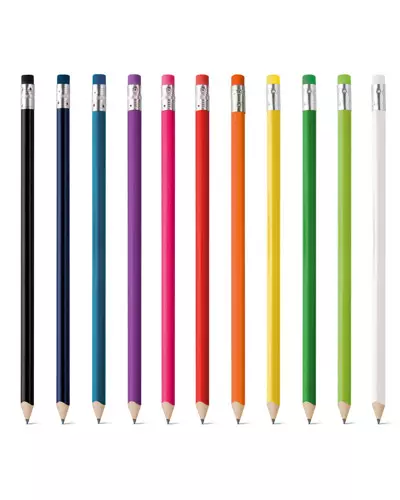 Lapis Apontado Personalizado com Borracha