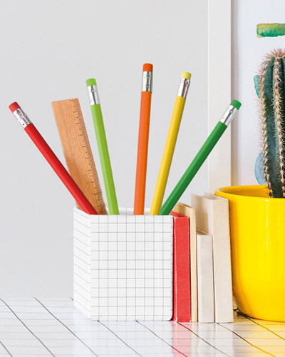 Lapis Apontado Personalizado com Borracha